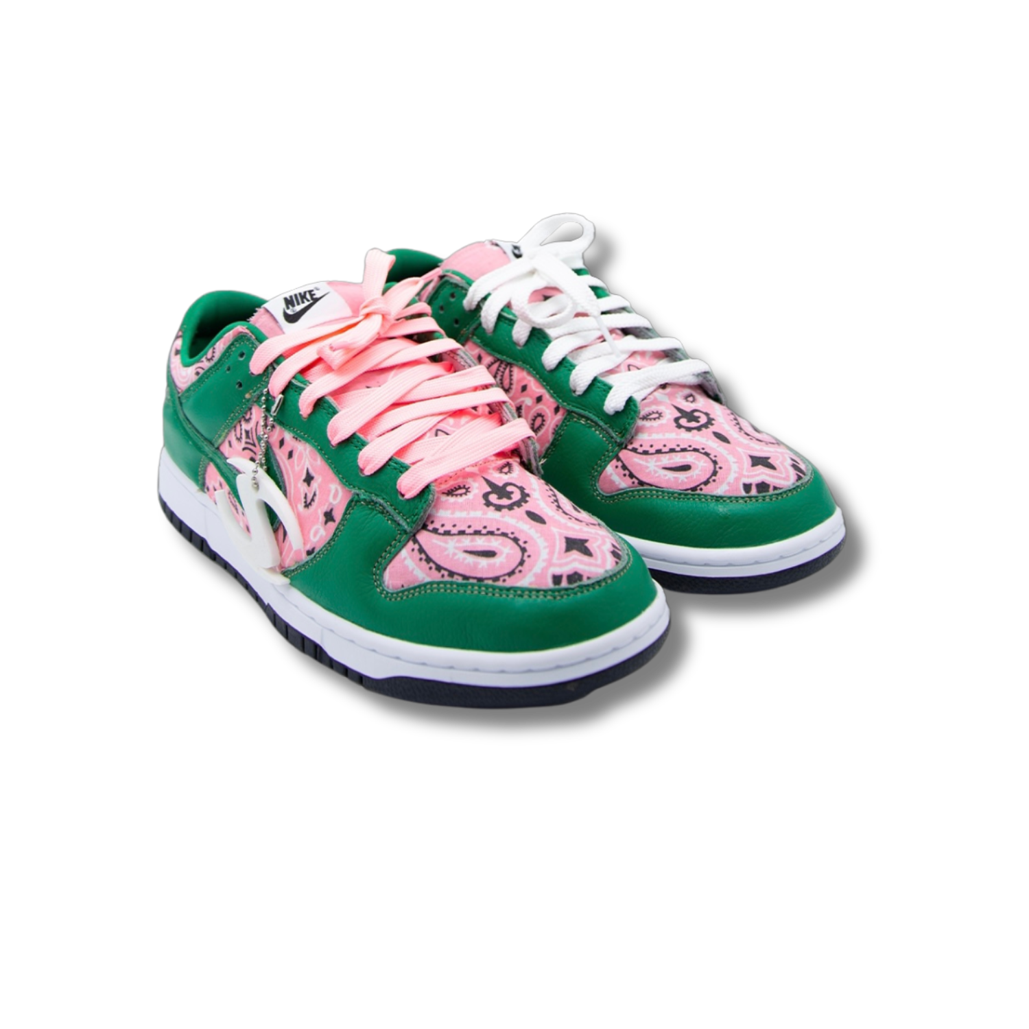 DUNK LOW GREEN BANDNA PINK